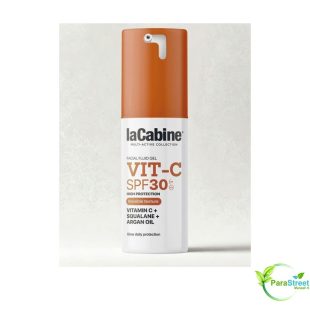 LA CABINE VIT C INVISIBLE FACIAL FLUID GEL SPF30 30 ML