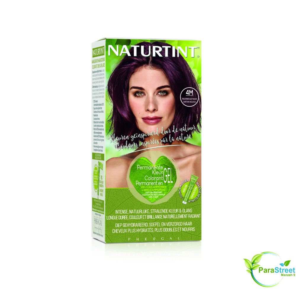 NATURTINT Coloration Permanente 4M Châtain Acajou 170 ml