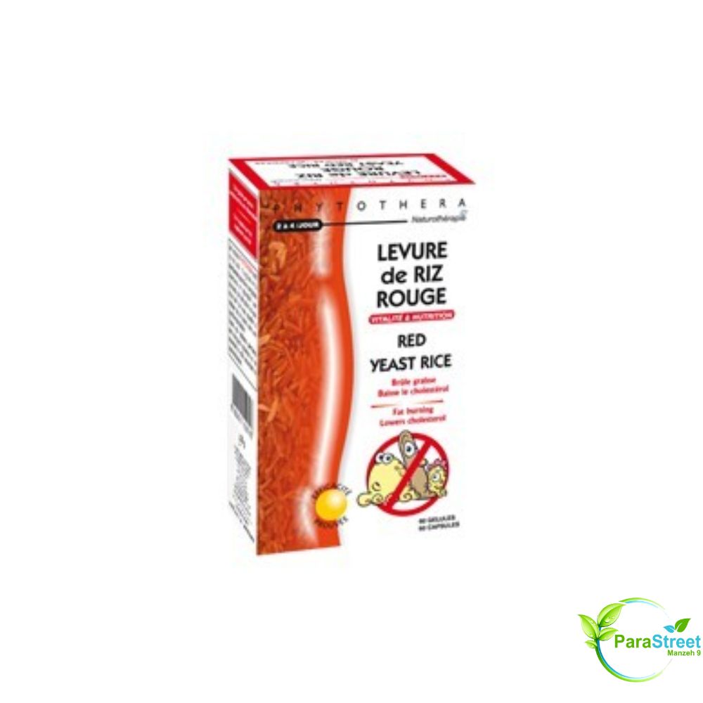 VITAL PHYTOTHERA LEVURE DE RIZ ROUGE 60 Gélules