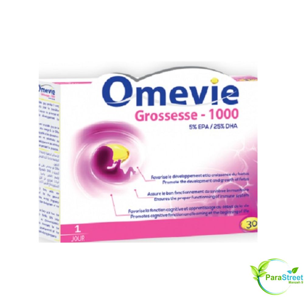 VITAL Omevie Grossesse 1000 – 30 Capsules