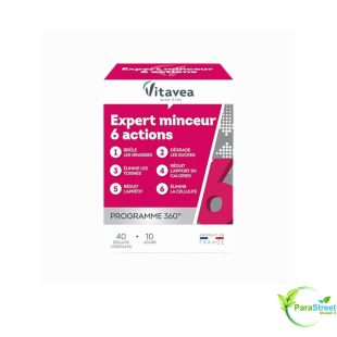 VITAVEA Expert Minceur 6 Actions 40 Gélules