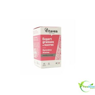 VITAVEA Expert Graisses et Sucres 40 Gélules