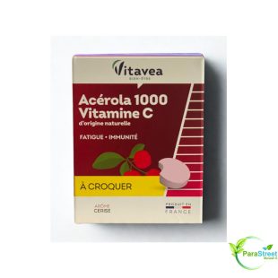 VITAVEA ACEROLA 1000 VITAMINE C 28 COMPRIMES A CROQUER