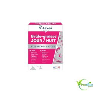 VITAVEA Brûle Graisse Jour et Nuit Extra Fort 30 Gélules