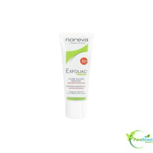 Noreva Exfoliac Fluide Solaire Matifiant SPF50+ 40 ml