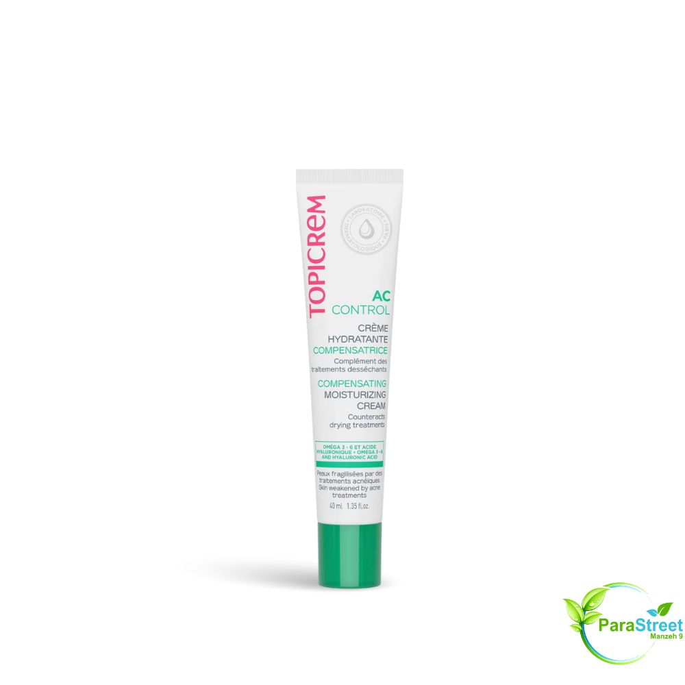 Topicrem AC Control Crème Hydratante Compensatrice 40 ml