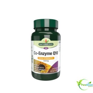 NATURES AID CO ENZYME Q10 100MG 30 GELULES