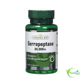 NATURES AID SERRAPEPTASE 90 TABLETS