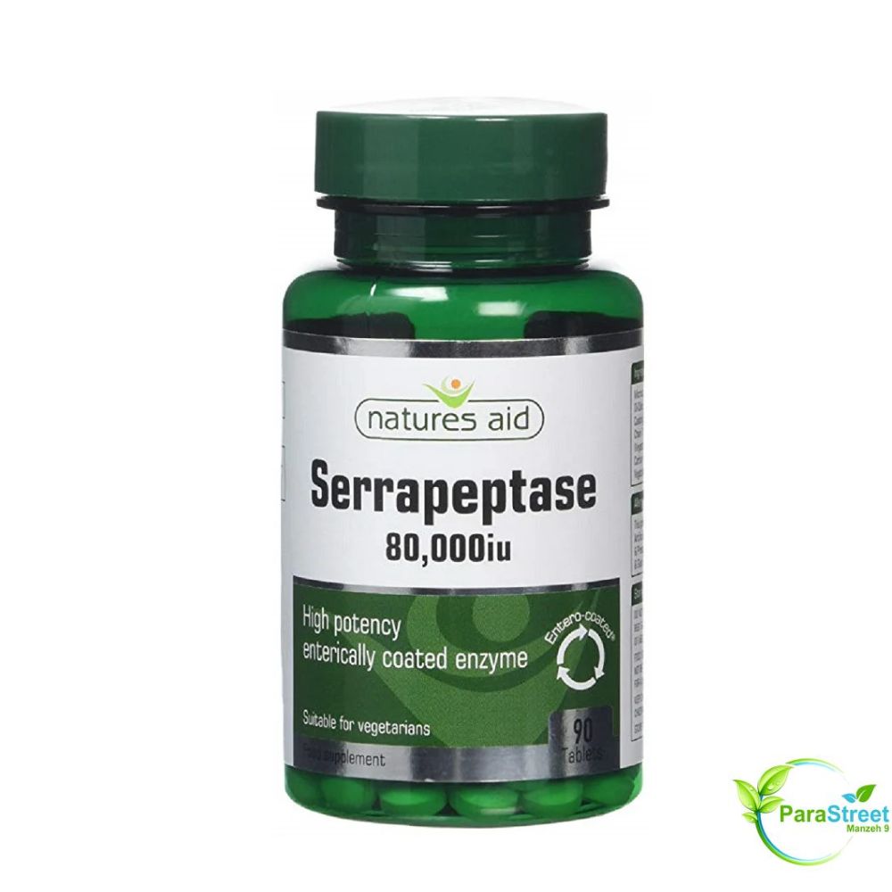 NATURES AID SERRAPEPTASE 90 TABLETS