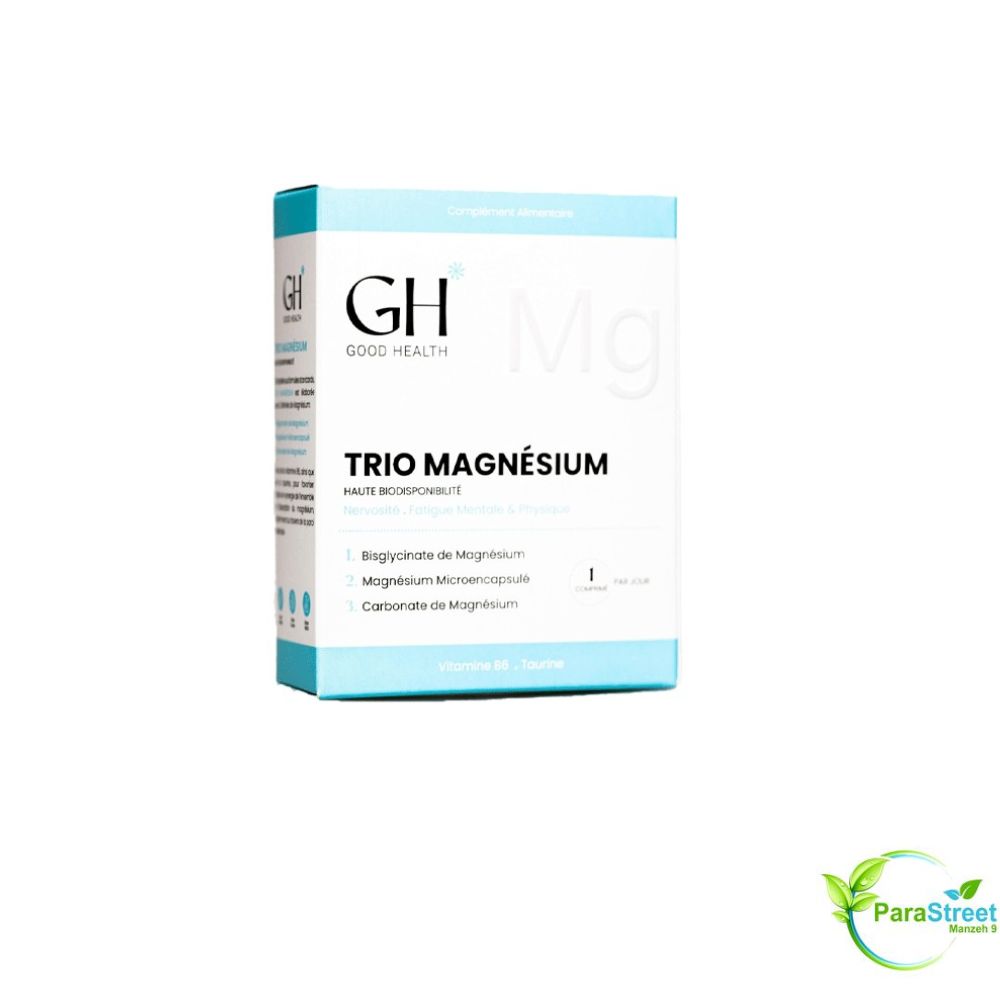 GOOD HEALTH TRIO MAGNESIUM 30 COMPRIMES