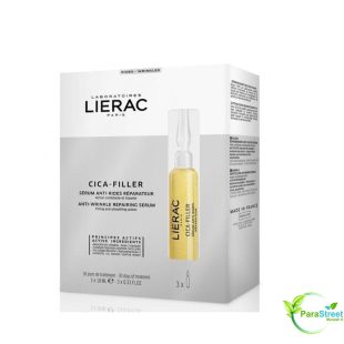 LIERAC Cica-Filler Sérum Anti-Rides Réparateur 3 Ampoules x 10 ml
