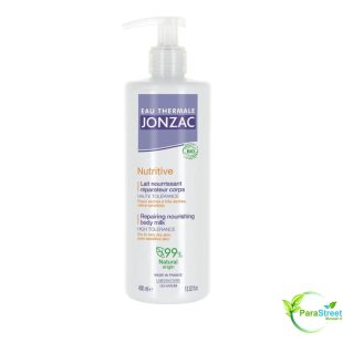 JONZAC NUTRITIVE Lait Nourrissant Réparateur Corps Bio 400 ml