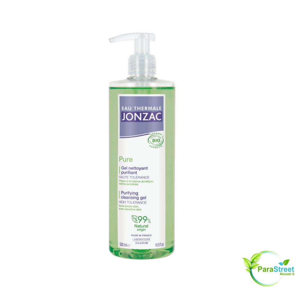JONZAC PURE GEL NETTOYANT PURIFIANT BIO 500ML