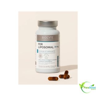 BIOCYTE FER LIPOSOMAL ENERGIE ET IMMUNITE 30 GELULES