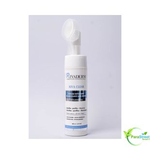 RIVADERM RIVA CLEAR MOUSSE NETTOYANTE ECLAIRCISSANTE 200ML