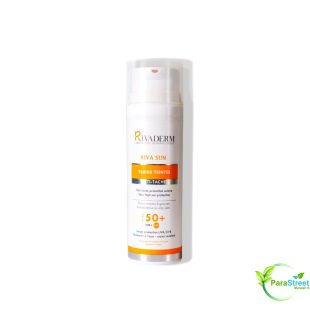 RIVADERM RIVA SUN ECRAN FLUIDE TEINTE SPF50+ 50ML